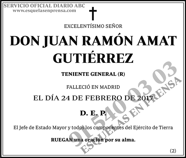 Juan Ramón Amat Gutiérrez